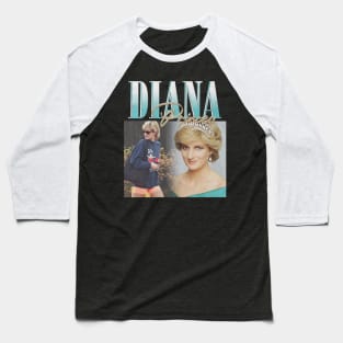 Lady Diana Spencer A Princess Who Touched The World Baseball T-Shirt